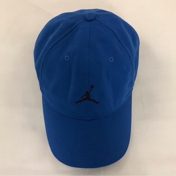 Michael Jordan Jumpman Adjustable Clasp Blue Ball Cap - Picture 13 of 16
